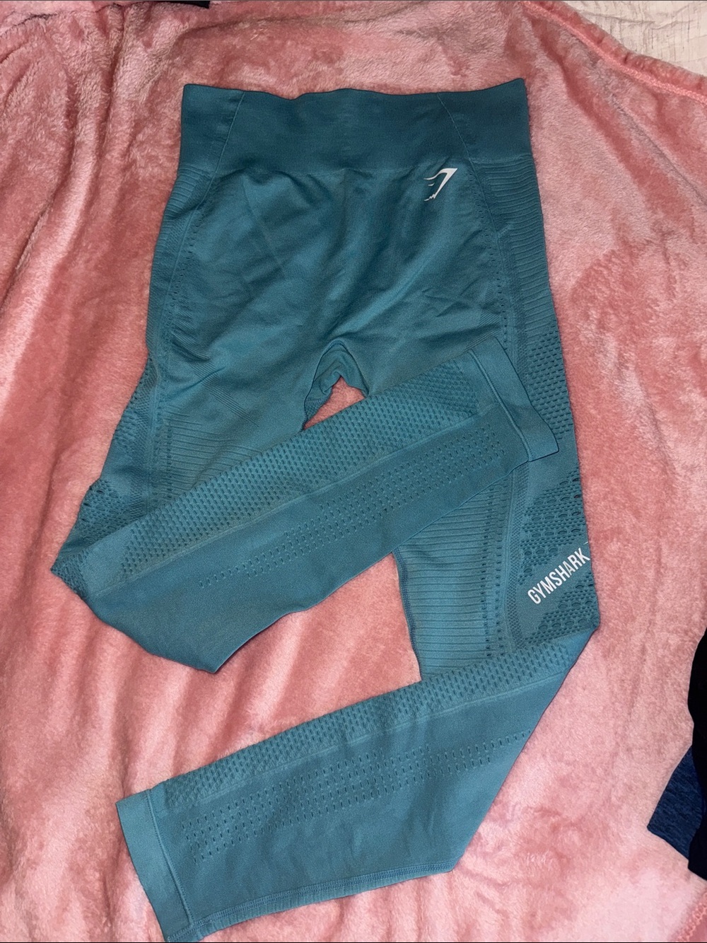 Teal gymshark leggings